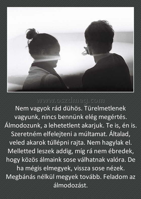 Nem vagyok rád dühös Nem vagyok rád dühös