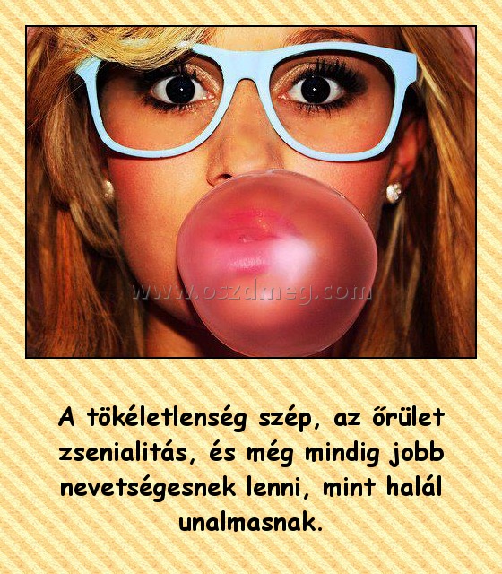 A tökéletlenség szép A tökéletlenség szép