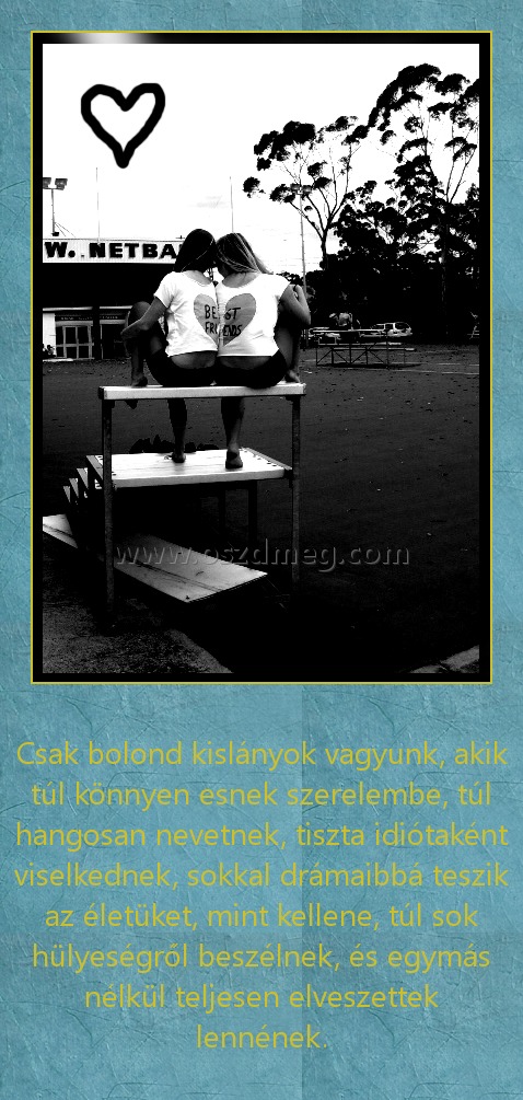 Csak bolond kislányok vagyunk Csak bolond kislányok vagyunk